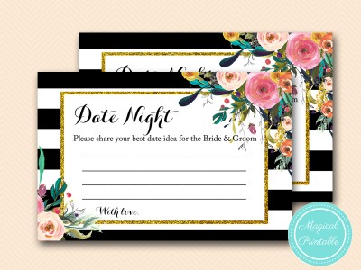 BS402-date-night-card-FLORAL-GOLD-BRIDAL-SHOWER-GAME