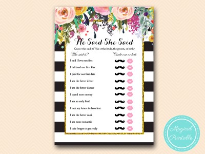 BS402-he-said-she-said-FLORAL-GOLD-BRIDAL-SHOWER-GAME