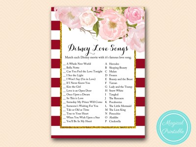 BS403-disney-love-songs-marsala-burgundy-bridal-shower-game-printable