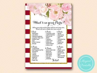 BS403-whats-in-your-purse-marsala-burgundy-bridal-shower-game-printable