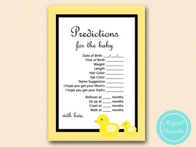 TLC151-predictions-for-the-baby-rubber-ducky-baby-shower-game