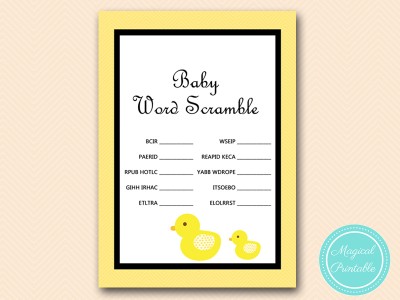 TLC151-scramble-baby-words-rubber-ducky-baby-shower-game