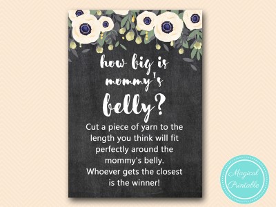 TLC186-how-big-is-mommys-belly-outdoor-chalkboard-bab-shower-game