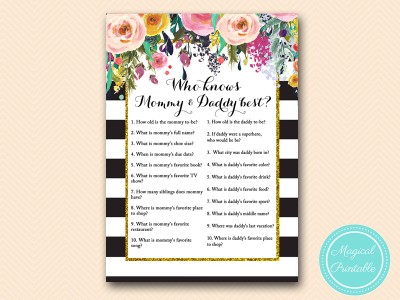 TLC402-who-knows-mommy-daddy-best-FLORAL-GOLD-BABY-SHOWER-GAME