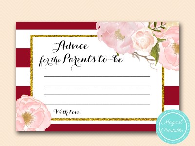 TLC403-advice-for-parents-to-be--marsala-burgundy-baby-shower-game-printable