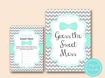 TLC405-sweet-mess-sign-little-man-baby-shower-game-bows