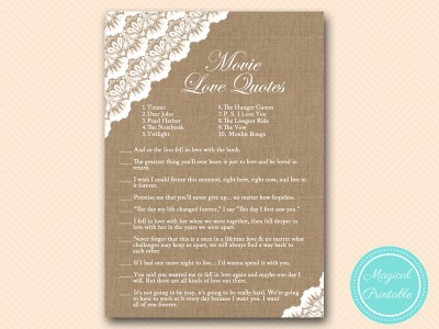 movie-love-quotes-lace-burlap-bridal-shower-game-bs34