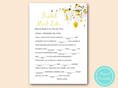 BS185-mad-libs-vows-bee-bridal-shower-honey-meant-to-bee