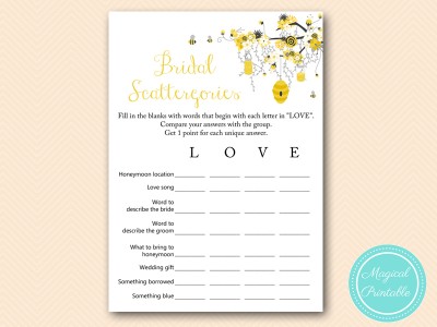 BS185-scattergories-bridal-bee-bridal-shower-honey-meant-to-bee