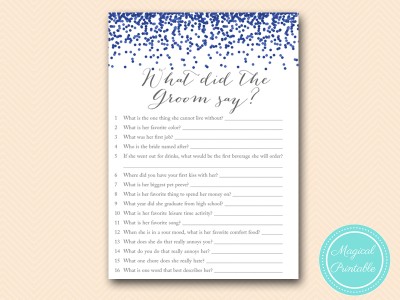 BS407-gray-what-did-the-groom-say-navy-confetti-bridal-shower-games
