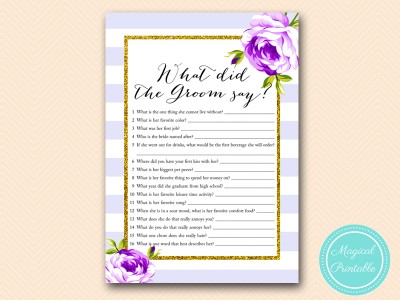 BS411-what-did-the-groom-say-purple-lavender-bridal-shower-game