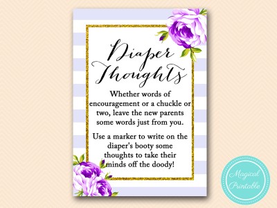 TLC411-diaper-thoughts-purple-lavender-baby-shower-game