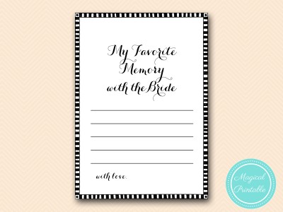BS04-favorite-memory-of-bride-card-stylish-bridal-shower-game