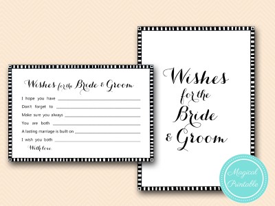 BS04-wishes-for-bride-and-groom-sign-modern-bridal-shower-game