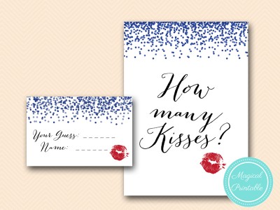 BS408-how-many-kisses-sign-blue-confetti-bridal-shower-game