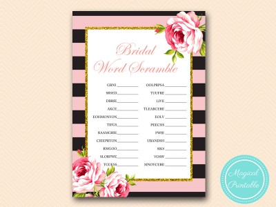 BS419-scramble-bridal-pink-floral-bridal-shower-game