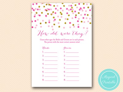 BS425-how-old-were-they-bride-groom-pink-gold-bridal-shower-game