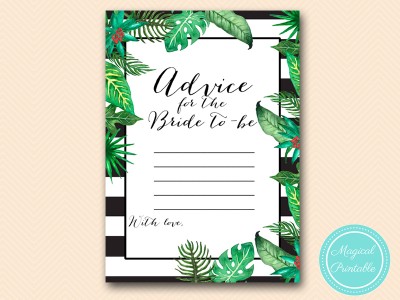 BS428-advice-for-bride-to-be-card-luau-tropical-bridal-shower-games-flamingo