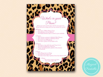 BS431-whats-in-your-phone-hot-pink-leopard-bridal-shower-game