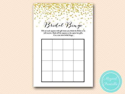 BS46-bridal-bingo-4-squares-gold-bridal-shower-games