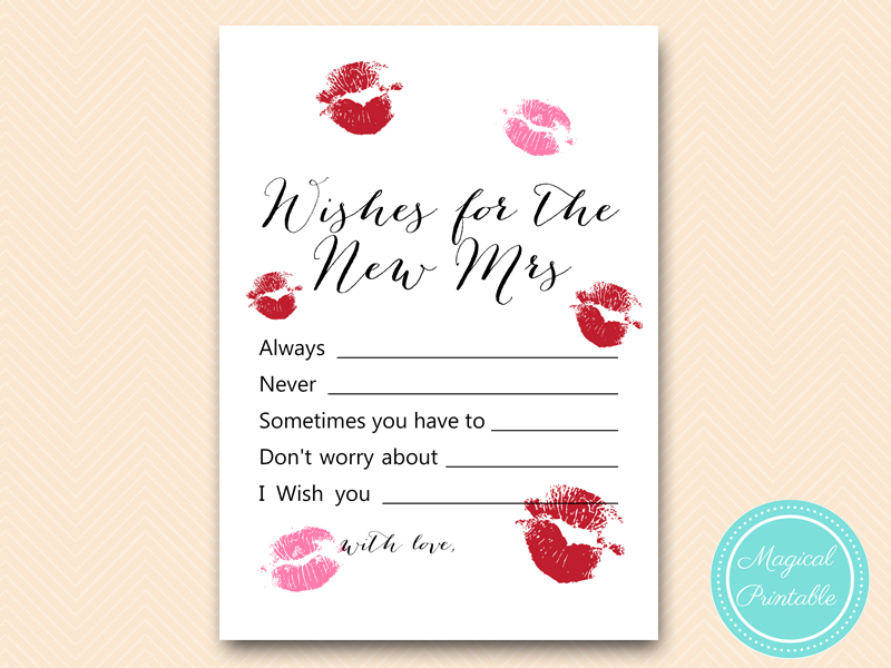 Bridal Shower Signage Kiss the Miss Goodbye - Magical Printable