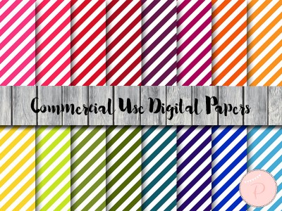 dp99 diagonal stripes digital papers