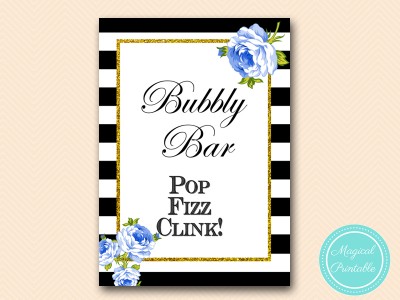 sign-bubbly-bar-blue-floral-black-stripes-printable-sign