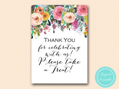 thank-you-for-celebrating-take-treat-floral-shabby-chic-bridal-shower-sign