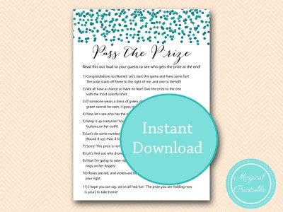BS434-pass-the-prize-teal-bridal-shower-games-baby-shower