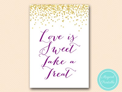 BS84-sign-love-is-sweet-take-a-treat-gold-purple-bridal-shower-decoration-sign