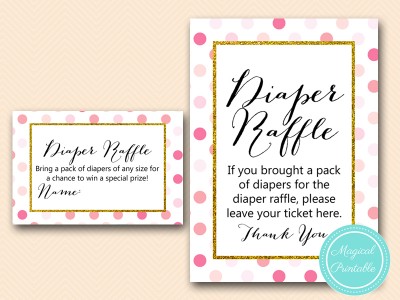 TLC430-P-diaper-raffle-card-pink-gold-baby-shower-game-girl