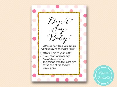 TLC430-P-dont-say-baby-pink-gold-baby-shower-game-girl