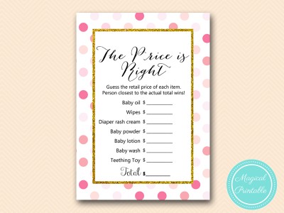 TLC430-P-price-is-right-baby-pink-gold-baby-shower-game-girl