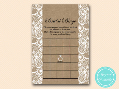 BS16-bingo-bridal-gift-items-burlap-lace-bridal-shower-game