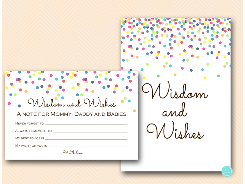 Baby Sprinkle Games, Confetti Baby Shower Games - Magical Printable