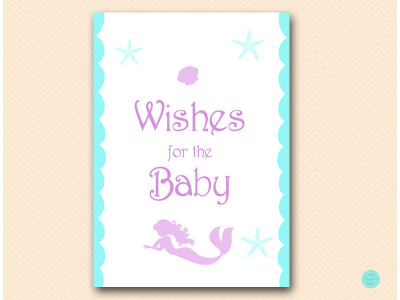 tlc125-wishes-for-baby-sign-mermaid-baby-shower-game