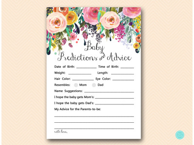 tlc140-baby-predictions-and-advice-usa-floral-shabby-chic-baby-shower-game