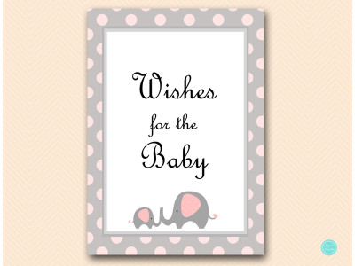 tlc32-lightpink-wishes-for-baby-sign-pink-elephant-baby-shower