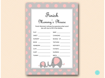 tlc32-pink-finish-mommys-phrase-pink-elephant-baby-shower