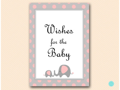 tlc32-pink-wishes-for-baby-sign-pink-elephant-baby-shower