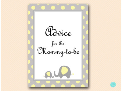tlc32-yellow-advice-for-mommy-sign-5x7-usa-yellow-elephant-baby-shower
