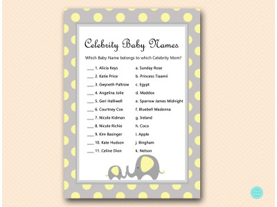 tlc32-yellow-celebrity-baby-names-usa-elephant-baby-shower-game