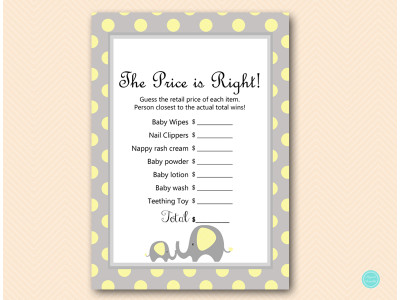 tlc32-yellow-price-is-right-aust-elephant-baby-shower-game