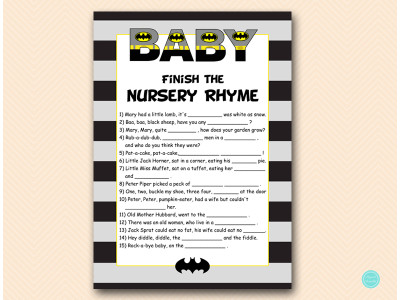 tlc482-nursery-rhyme-game-batman-baby-shower-game