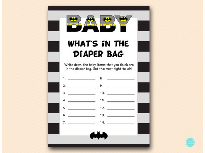 tlc482-whats-in-the-diaper-bag-batman-baby-shower-game