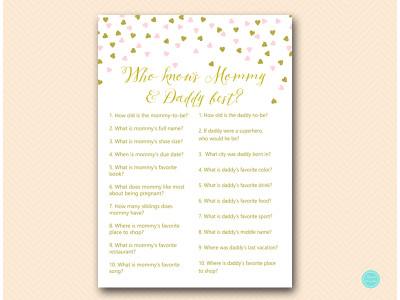 tlc484-who-knows-mommy-daddy-best-pink-gold-baby-shower-game