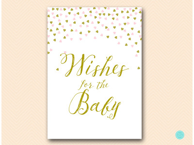tlc484-wishes-for-the-baby-sign-pink-gold-baby-shower-game