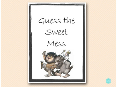tlc486b-sweet-mess-sign-king-where-the-wild-things-are-baby-shower-game