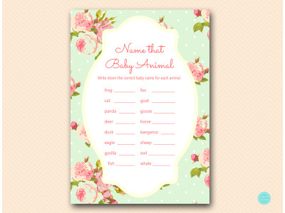 tlc85-animal-baby-names-mint-baby-shower-game-shabby