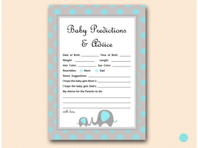 tlc32b-baby-predictions-and-advice-blue-elephant-baby-shower-games